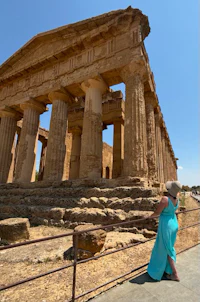 Diana K. Gibson in Palermo, Sicily.